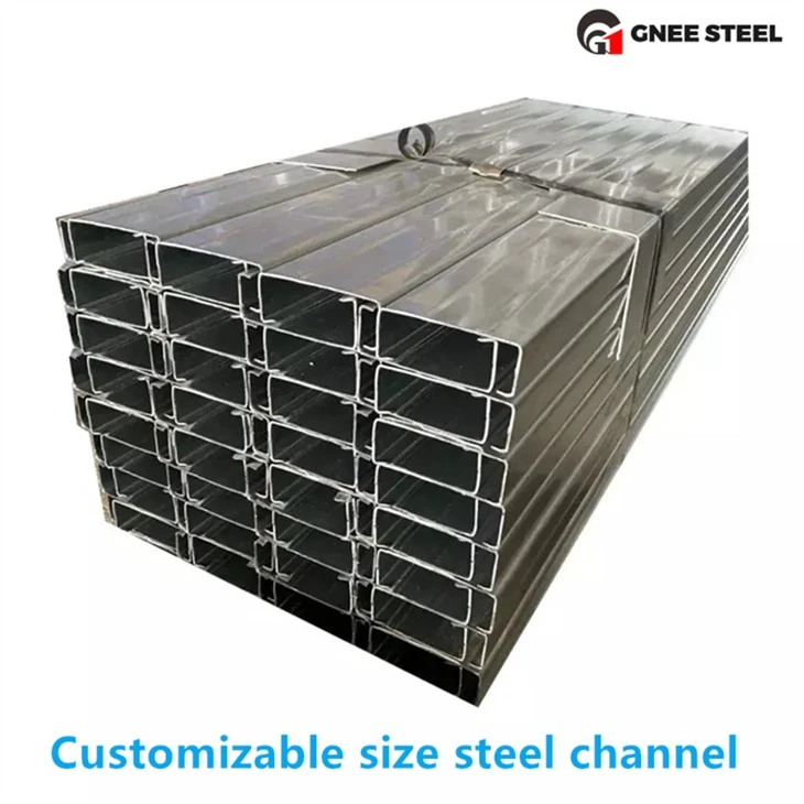 150 mm x 75 mm x 18 kg/m švelnaus plieno kanalas